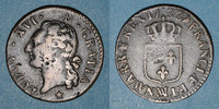 FRENCH ROYAL COINS 1/2 sol Louis XVI (1774-1793). Marseille -
