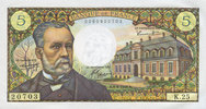NOTES OF THE BANQUE DE FRANCE 5 francs Banque de France. Billet. Pasteur, -