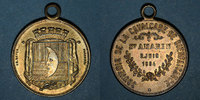 ALSACE Saint-Amarin. Cavalcade de bienfaisance. Médaille laiton. 28,3 mm, avec anneau -