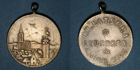 ALSACE Alsace. Strasbourg. Ch. Latscha. Médaille laiton. 28,48 mm -