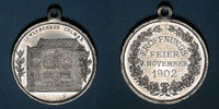 ALSACE Colmar. Inauguration de la Maison du Commerce. Médaille aluminium. 29,26 mm, avec son illet -