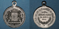 ALSACE Alsace. Mulhouse. Cavalcade de bienfaisance. Médaille en laiton. 28 mm -