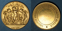 ALSACE bronze Bas-Rhin. Société dhorticulture du Bas-Rhin. Médaille doré. 28,21 mm -