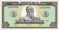 OTHER FOREIGN NOTES 1 gourde Haïti. -