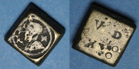 WEIGHTS double henri dor Henri II 1547-1559). Poids monétaire du R ! R ! TB / VF