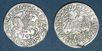 EUROPE gros Lituanie. Grand Duché. Sigismond III Auguste (1544-1572). 1/2 -