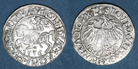 EUROPE gros Lituanie. Grand Duché. Sigismond III Auguste (1544-1572). 1/2 -
