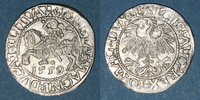 EUROPE gros Lituanie. Grand Duché. Sigismond III Auguste (1544-1572). 1/2 -