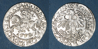 EUROPE gros Lituanie. Grand Duché. Sigismond III Auguste (1544-1572). 1/2 -
