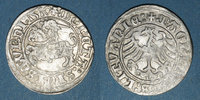 EUROPE gros Lituanie. Grand Duché. Sigismond II le Vieux (1506-1544). 1/2 -