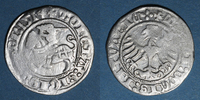 EUROPE gros Lituanie. Grand Duché. Sigismond II le Vieux (1506-1544). 1/2 -