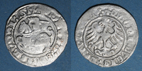 EUROPE gros Lituanie. Grand Duché. Sigismond II le Vieux (1506-1544). 1/2 -