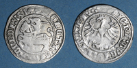 EUROPE gros Lituanie. Grand Duché. Sigismond II le Vieux (1506-1544). 1/2 -