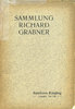 NUMISMATIC BOOKS Auktion Thieme C. G. -Katalog. 20.05.1911, Sammlung Richard Grabner -