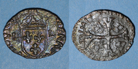 FRENCH ROYAL COINS Douzain Louis XIII . illégal émis par les Huguenots -