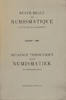 NUMISMATIC BOOKS Revue Belge de Numismatique. -