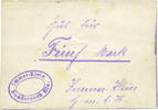 FRENCH EMERGENCY NOTES 5 mark Sondernach. Immer-Klein GmbH. Billet. . Numérotation de 4,5 mm -