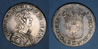 OTHER FEUDAL COINS Ecu Principauté d'Orange. Guillaume IX de Nassau (1647-1650). Ecu -