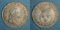 FRENCH ROYAL COINS Louis XV (1715-1774). 1/10 écu vertugadin Strasbourg -