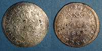 FRENCH ROYAL COINS Louis XIV (1643-1715). Monnayage particulier de Strasbourg. XXX sols de Strasbourg -