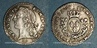 FRENCH ROYAL COINS Louis XV (1715-1774). 1/20 écu au bandeau Metz -