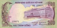 OTHER FOREIGN NOTES Vietnam du Sud. Banque Nationale du Vietnam. 200 dong -