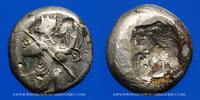 GREEK COINS Royaume de Lydie. Dynastes achéménides. Sicle, vers 485-420 AC -