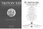 NUMISMATIC BOOKS Triton XIII. Vente du Parties 3 & 4 -