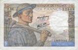 NOTES OF THE BANQUE DE FRANCE 10 francs Banque de France. Billet. mineur, -
