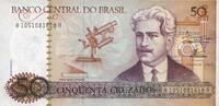 OTHER FOREIGN NOTES 50 cruzados Brésil. -