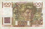 NOTES OF THE BANQUE DE FRANCE 100 francs Banque de France. Billet. jeune paysan, -