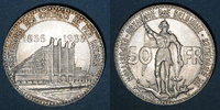 EUROPE 50 francs Belgique. Léopold III (1934-1950). Centenaire des Chemins de Fer Belges. Légende fr. -