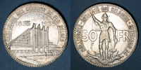 EUROPE 50 francs Belgique. Léopold III (1934-1950). Centenaire des Chemins de Fer Belges. Légende fr. -