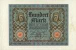 GERMANY 100 mark Allemagne. Billet. M, série S -