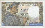 NOTES OF THE BANQUE DE FRANCE 10 francs Banque de France. Billet. mineur, -
