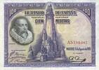 OTHER FOREIGN NOTES 100 pesetas Espagne. Banque d'Espagne. -
