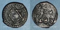 ISLAM Maghreb. 'Alawites. Muhammad IV (1276-1290H). 2 fulus Fes -
