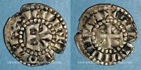 OTHER FEUDAL COINS Denier Comté du Mans. Charles I, roi de Sicile ou Charles II (1246-1285-1290). -