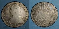 FRENCH ROYAL COINS Louis XV (1715-1774). 1/2 écu aux lauriers Troyes -