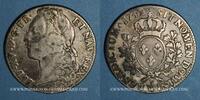 FRENCH ROYAL COINS Louis XV (1715-1774). 1/2 écu aux lauriers 1749/8 W. Lille -