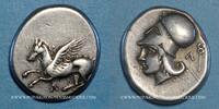 GREEK COINS Statère Acarnanie. Leucas. vers 400-330 AC -