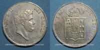 EUROPE 120 grana Italie. Royaume de Naples et Deux Siciles. Ferdinand II (1830-1859). ou piastre -