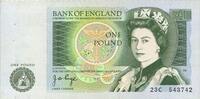 OTHER FOREIGN NOTES 1 livre Grande Bretagne. -