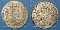 EUROPE 3 kreuzer Autriche. Ferdinand II (1619-1637). Graz -
