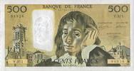 NOTES OF THE BANQUE DE FRANCE 500 francs Banque de France. Billet. (Pascal) -