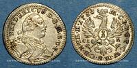 GERMANY before 1870 1 kreuzer Brandebourg-Bayreuth. Frédéric (1735-1763). CLR -