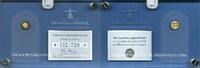 FRENCH MODERN GOLD COINS 5 euro 2012 5e république (1959- /).  10 ans de lEuro (PTL 999. 0,5 g) Proof, FDC