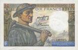 NOTES OF THE BANQUE DE FRANCE 10 francs Banque de France. Billet. mineur, -