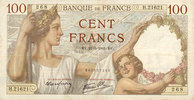 NOTES OF THE BANQUE DE FRANCE 100 francs Banque de France. Billet. Sully, -