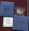 China Volksrepublik PRC 10 Yuan Lunar Serie 2004 1 Unze Silber Jahr des Affen Monkey Lunar Serie Fächermünze BU* with coa and box